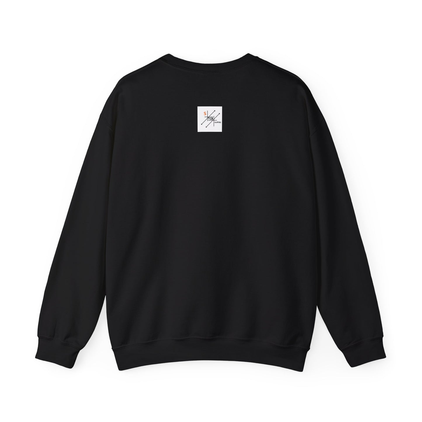 Casual Crewneck Sweatshirt - "I Just Work Here" Statement