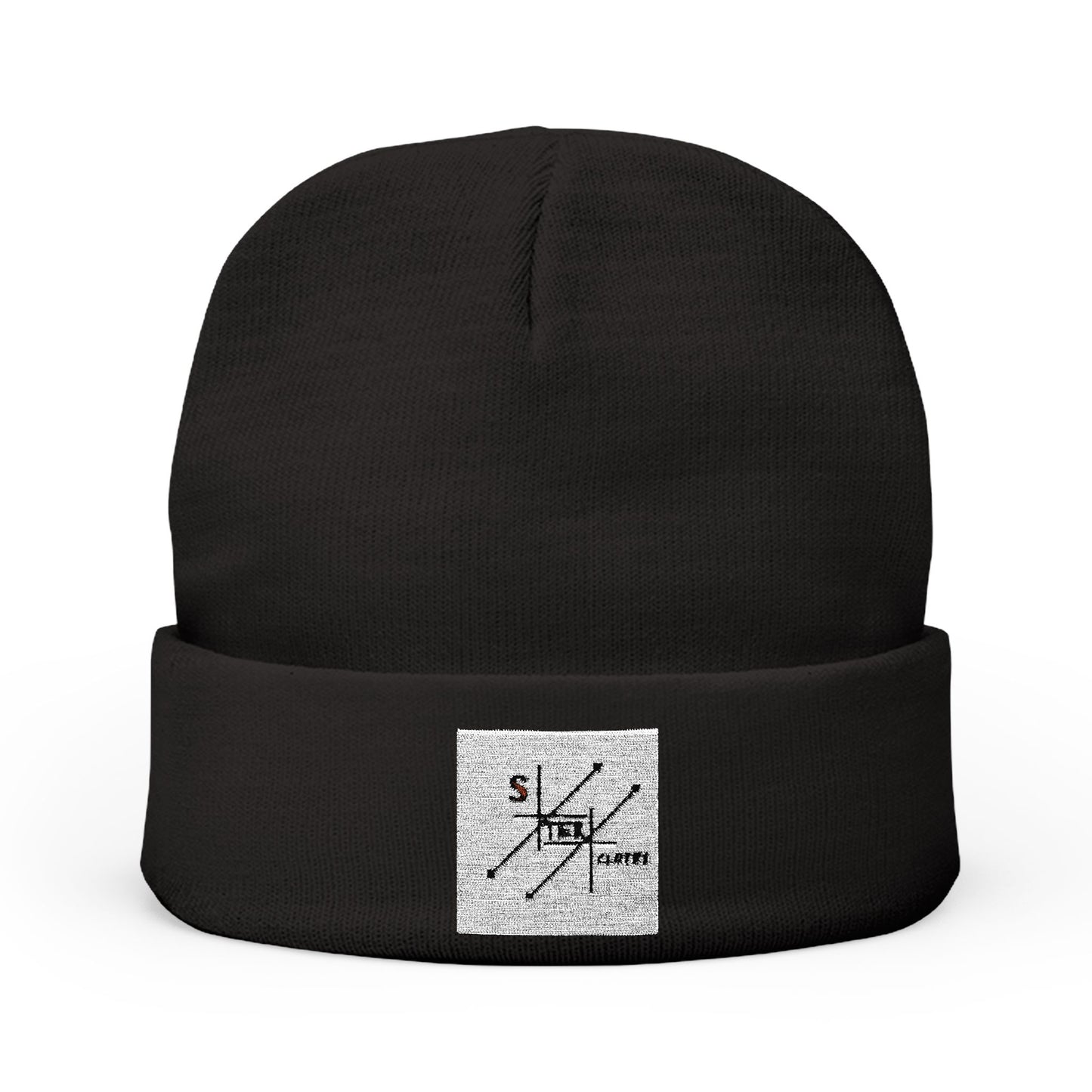 Knit Beanie (Embroidery)