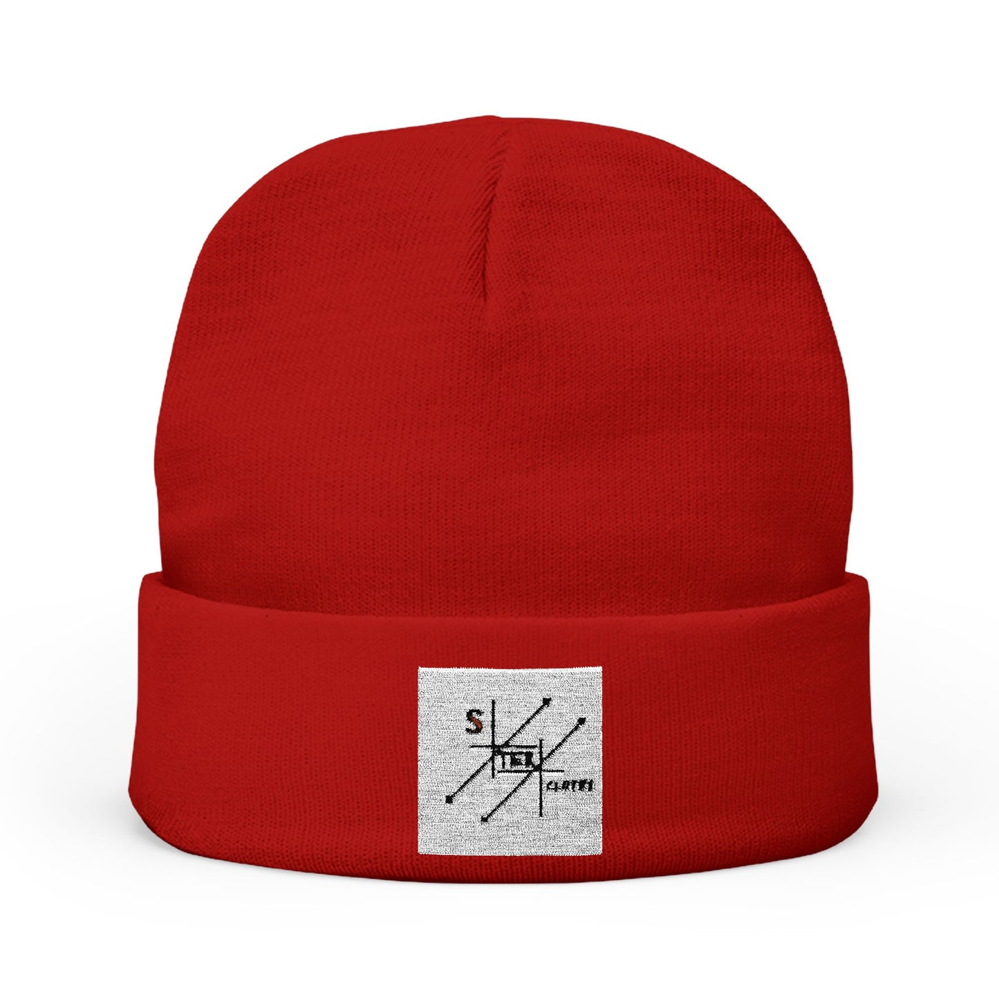 Knit Beanie (Embroidery)