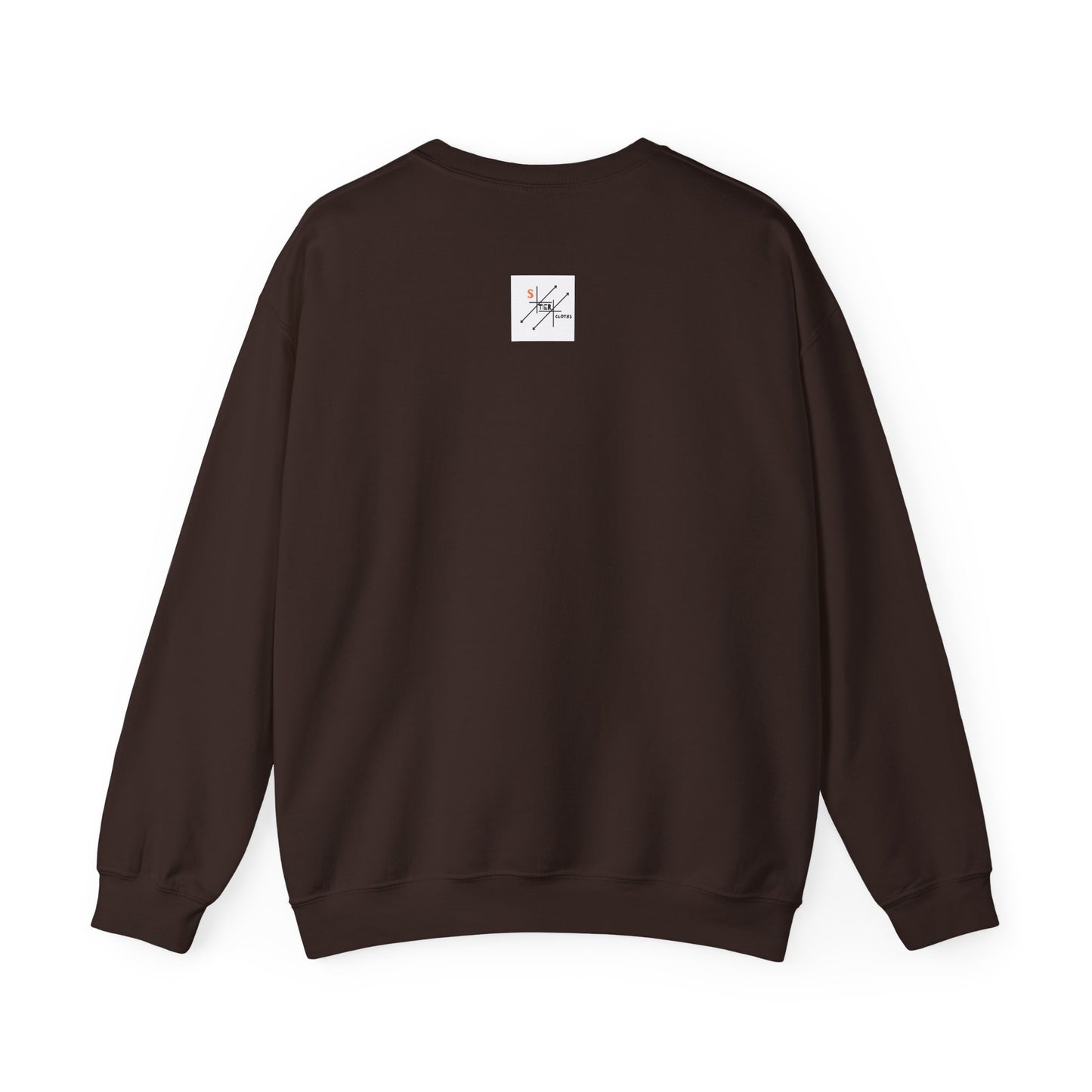 Casual Crewneck Sweatshirt - "I Just Work Here" Statement